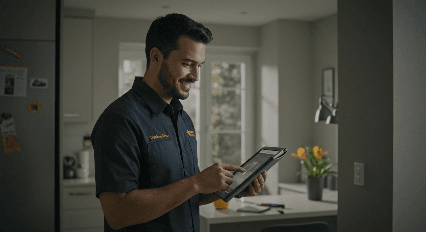 Profissional da ReparoJá realizando reparos residenciais em Palmas